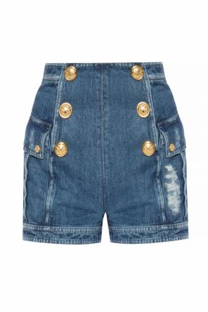 Jeansowe szorty, zdjęcie 1 Jeansowe szorty od Balmain